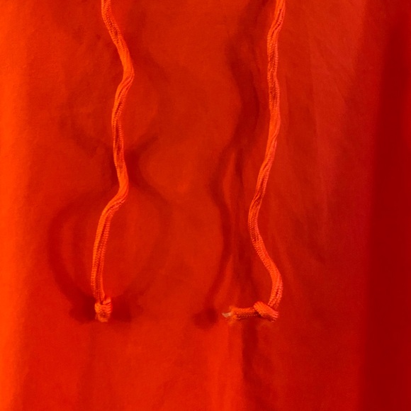 AVIA Women’s Orange Colorblock Sleeveless Windbreaker, Medium - Picture 6 of 11